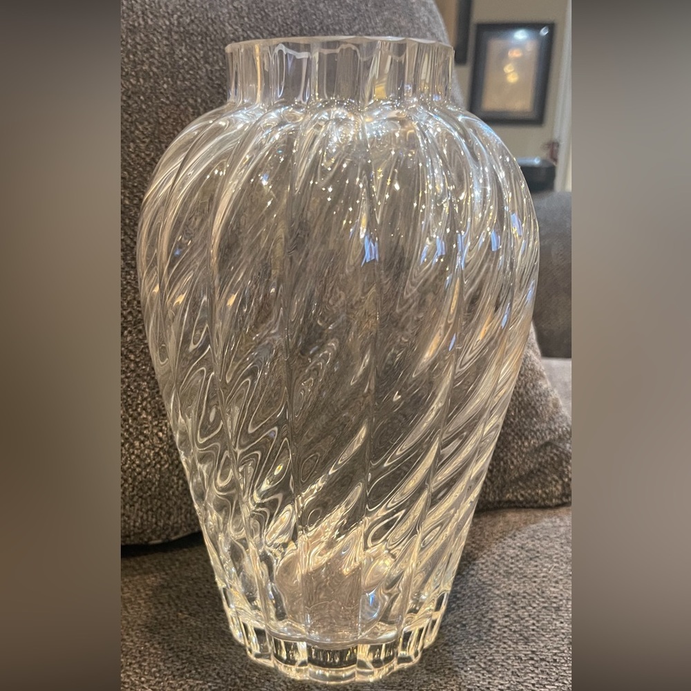 Tiffany, crystal vase